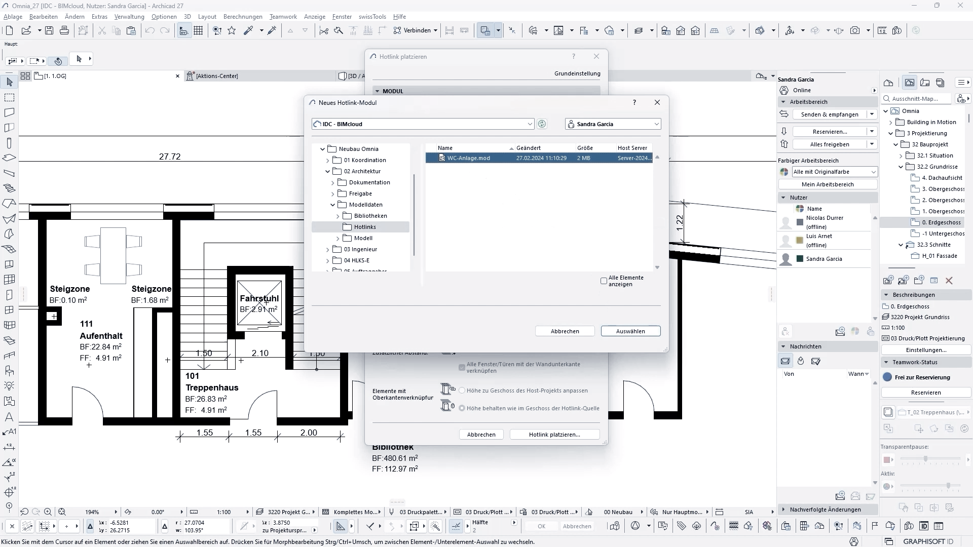 Datei-Verlinkungen aus BIMcloud Datei-Verlinkungen aus BIMcloud